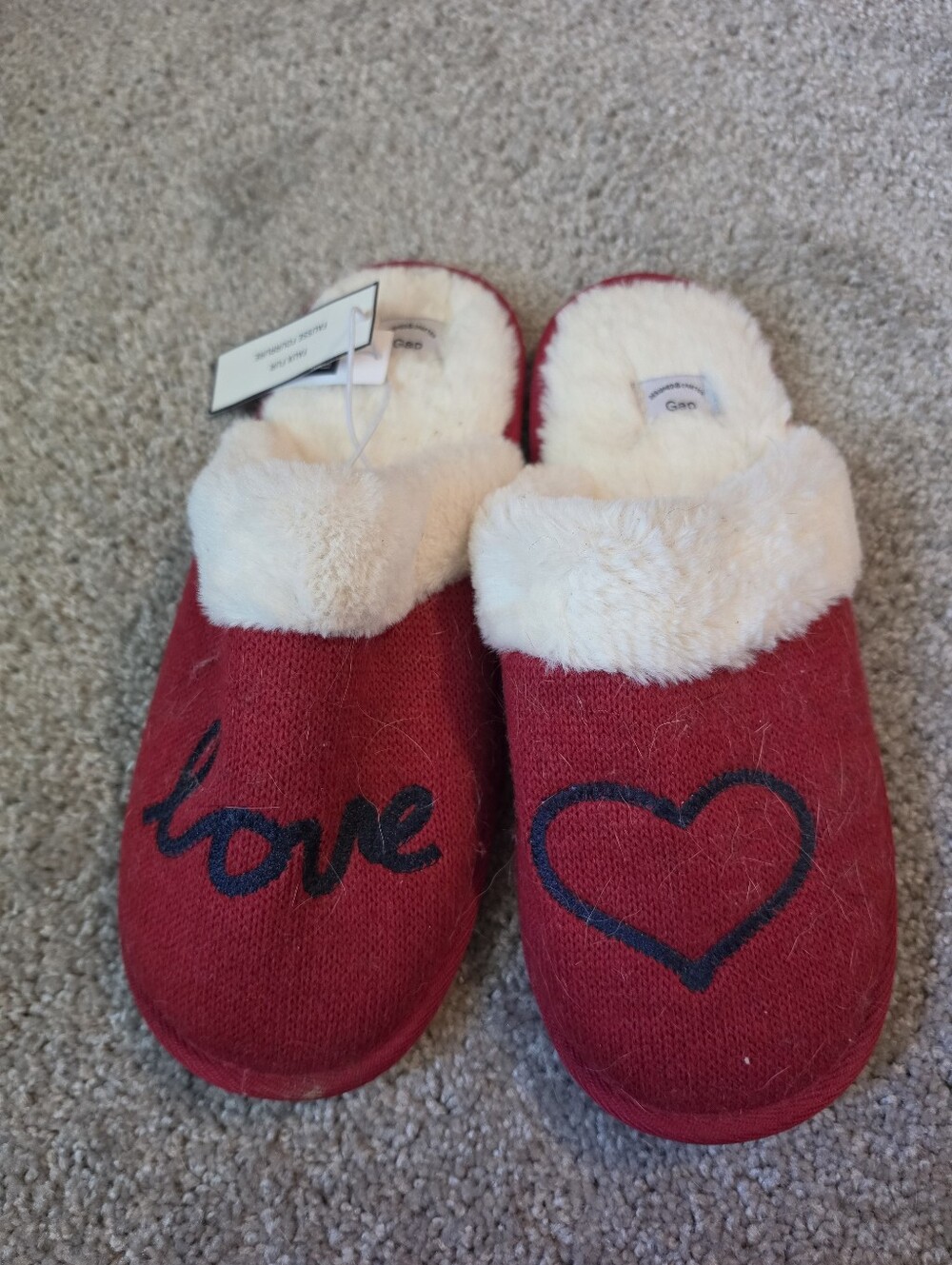 Gap Valentines Day Slippers